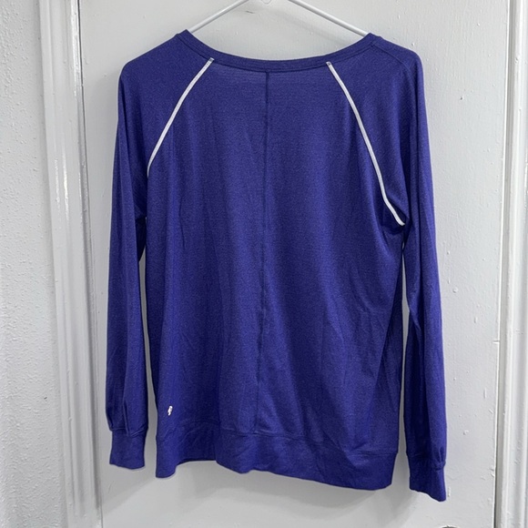 Lululemon Weightless Crew~ Heathered Bruised Berry size 8 - Picture 12 of 14